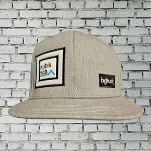 Men's‎ Big Truck Strapback Adjustable Hat - Grey (4292)